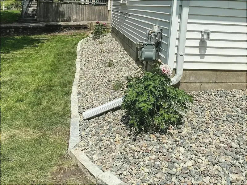 Natural Stone Edging project by Cortez Landscaping