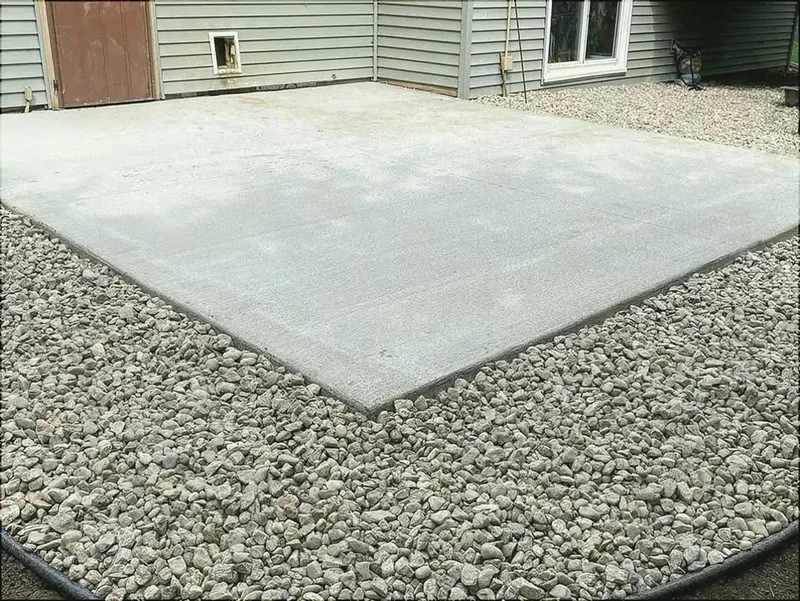 Rock & Mulch project by Cortez Landscaping