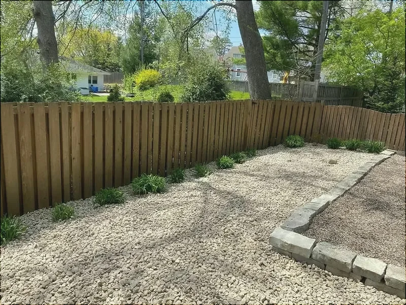 Rock & Mulch project by Cortez Landscaping