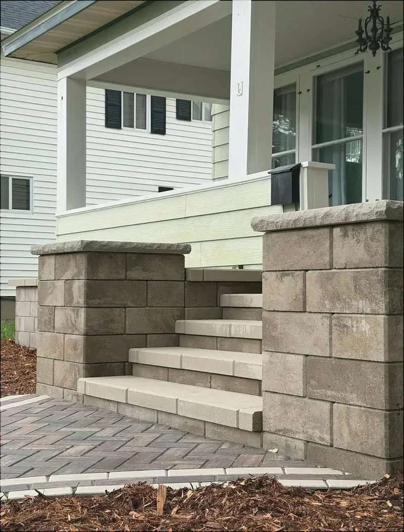 Paver Patios & Walkways project by Cortez Landscaping